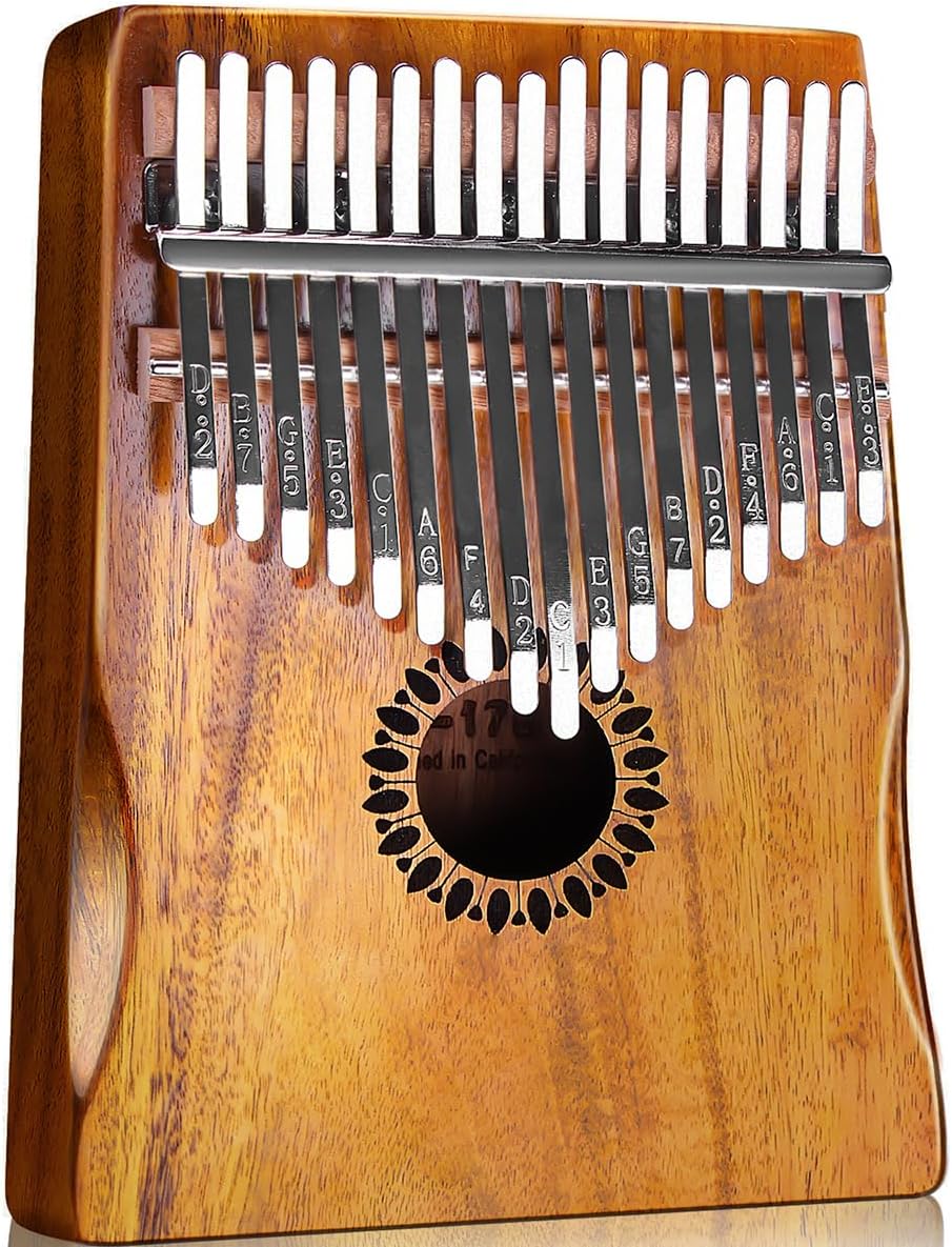 Kalimba Thumb Piano 17 Keys, Portable Mbira Finger Piano Gifts for Kids and Adults Beginners Kalimba Thumb Piano 17 Keys, Portable Mbira Finger Piano Gifts for Kids and Adults Beginners
