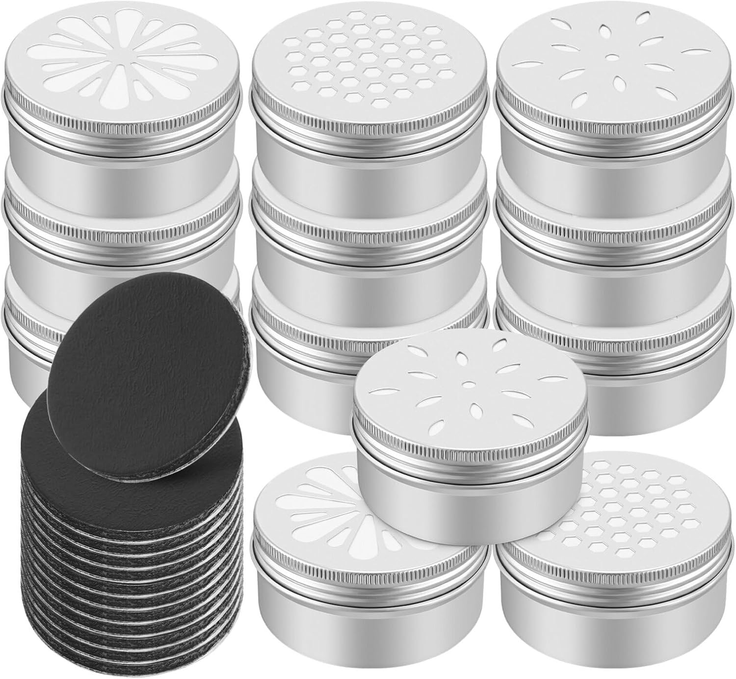 Mipcase Dog Scent Training Tins Set with Magnetic Dots 2.68 Inch Metal Containers for Pet Nose Work and Scent Games Odor Training Supplies Mipcase Dog Scent Training Tins Set with Magnetic Dots 2.68 Inch Metal Containers for Pet Nose Work and Scent Games Odor Training Supplies