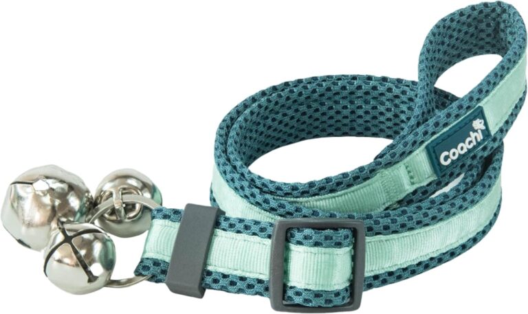 Coachi Puppy & Mini Toilet Training Bells - Suitable for Puppy or Newly Acquired Dogs, House Training, Stop Door Scratching, Easy to Use, Adjustable Height. Dog Accessory, Great for Clicker Training