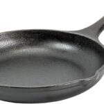 Lodge 8" Cast Iron Skillet - Chef Collection - Perfect Sear - Ergonomic Handles - Superior Heat Retention - Cast Iron Cookware & Skillet
