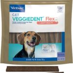 Virbac C.E.T. VEGGIEDENT Flex Tartar Control Chews for Dogs - Medium