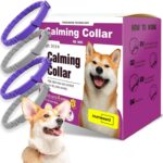 Calming Collar for Dogs - 4 Packs, Dog Calming Collar, Lasts 60 Days,Reduce Stress, Adjustable Size Fits Large, Medium, and Small Dogs