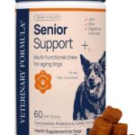 Veterinary Formula Smart Vitality Senior Support Dog Supplements 60ct  Senior Dog Vitamins to Help Promote Mobility, Hip & Joint, Immune Health  Dog Multivitamin with Glucosamine and Chondroitin