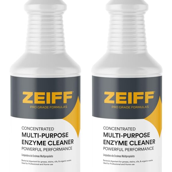 Pro-Grade Multi-Purpose Probiotic Enzyme Cleaner - Pet Stain and Odor Remover, Drain Cleaner - Powerful Cleaning & Odor Eliminating Formula For Professional & Home Surfaces - 32 Ounce