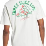 Adidas Mens Lounge Pizza Graphic T-Shirt