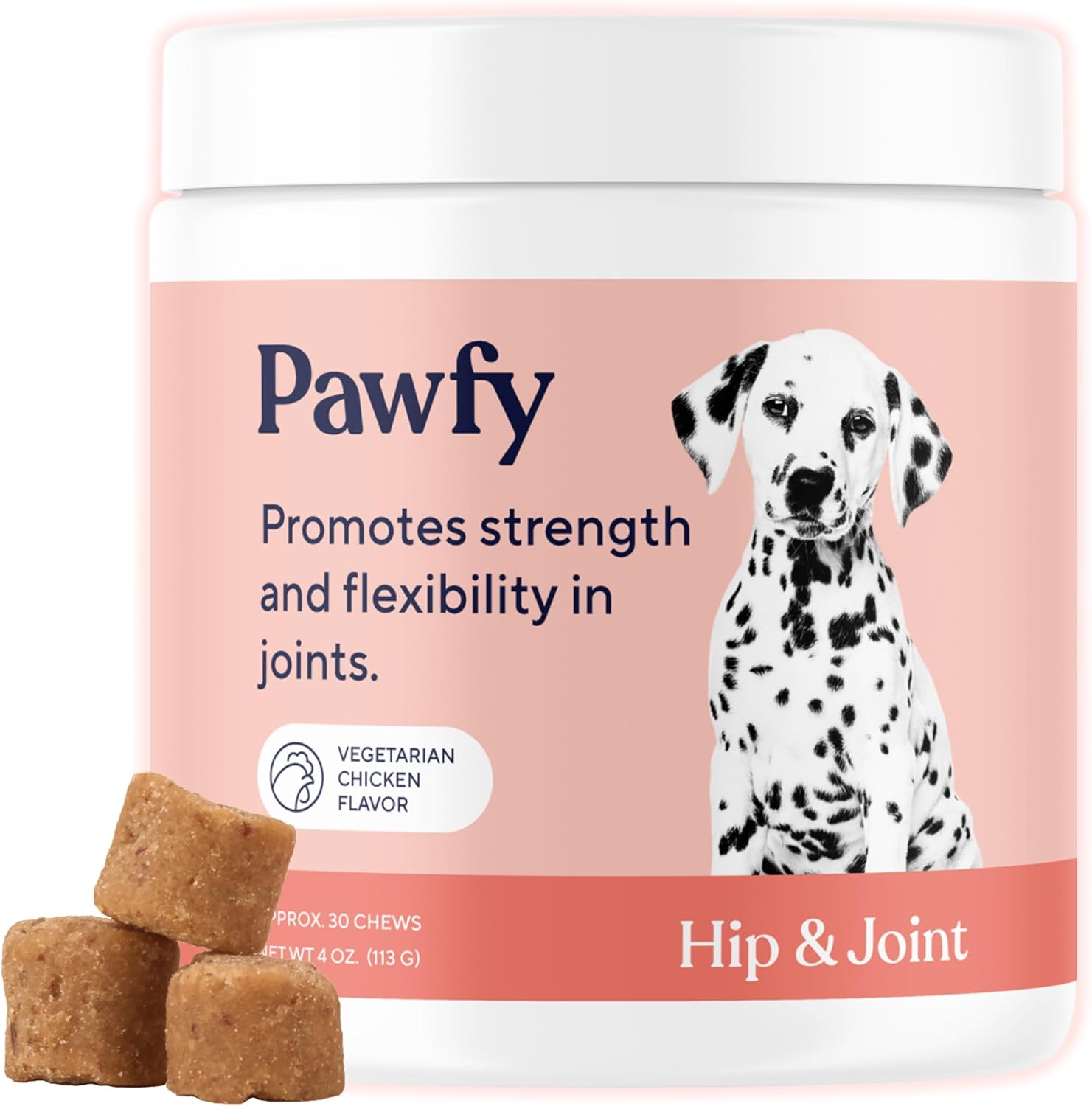 Pawfy Hip & Joint Supplement for Dogs with MSM & Vitamins | Glucosamine Chondroitin for Small, Medium & Large Breed - Supports Mobility & Bones | Glucosamine for Dogs with Omega 3-30 Chews Pawfy Hip & Joint Supplement for Dogs with MSM & Vitamins | Glucosamine Chondroitin for Small, Medium & Large Breed - Supports Mobility & Bones | Glucosamine for Dogs with Omega 3-30 Chews