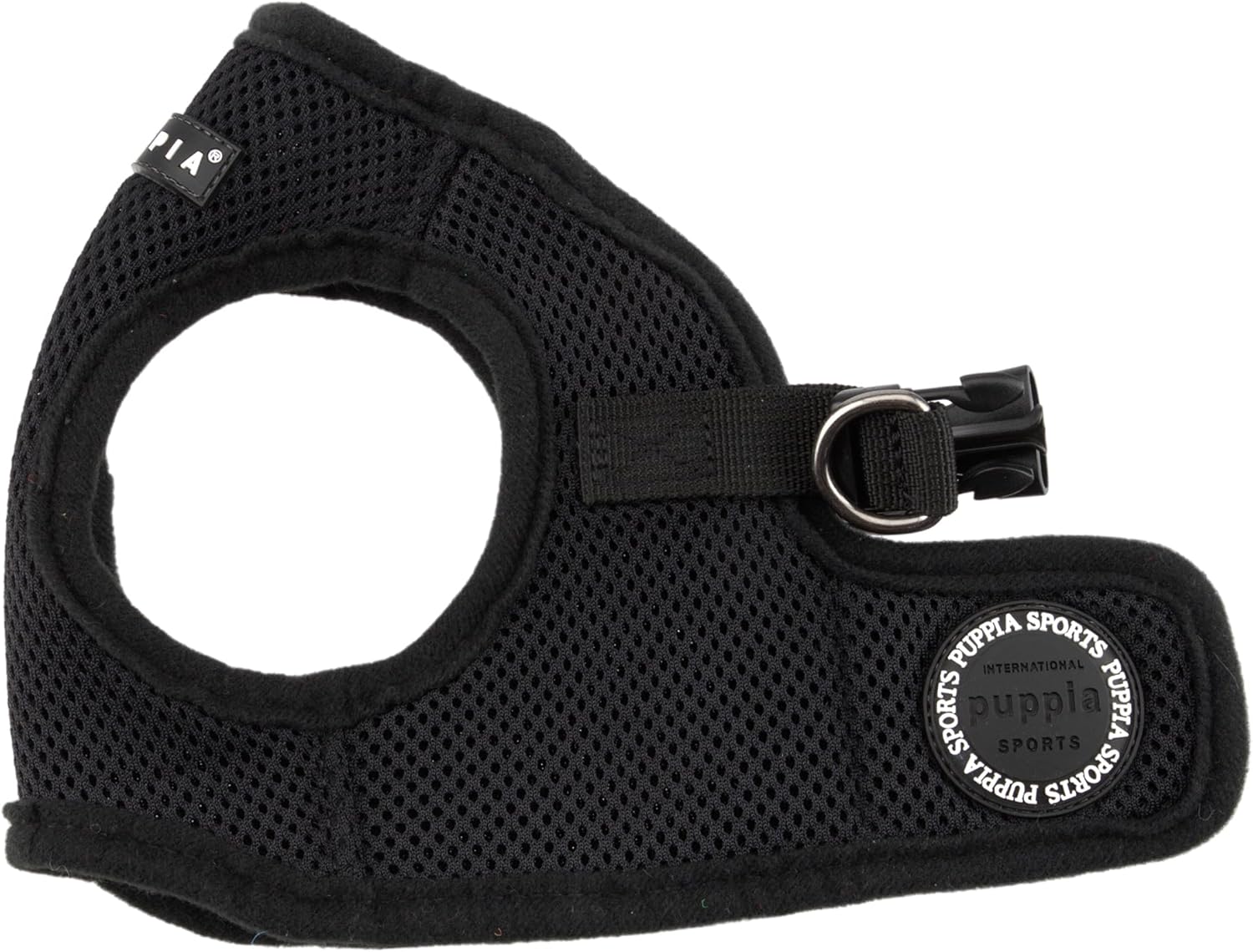 Puppia Soft Vest Dog Harness - Black - Medium Puppia Soft Vest Dog Harness - Black - Medium