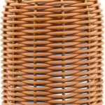 VICTORIA AROMA Essential Oil Diffuser - Multifunction Aromatherapy Diffuser 7 LED Color Changing Light 100ML Rattan Diffuser Easy to Clean Suitable for Home,Office (Tan)