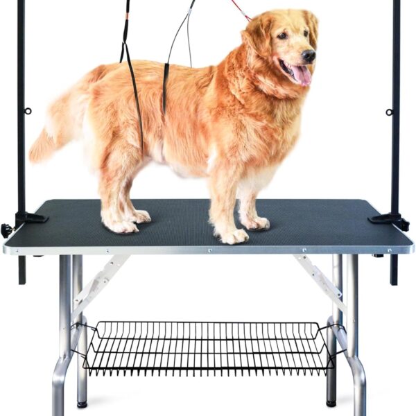 SHELANDY 46-in Dog Grooming Table for Large Pets