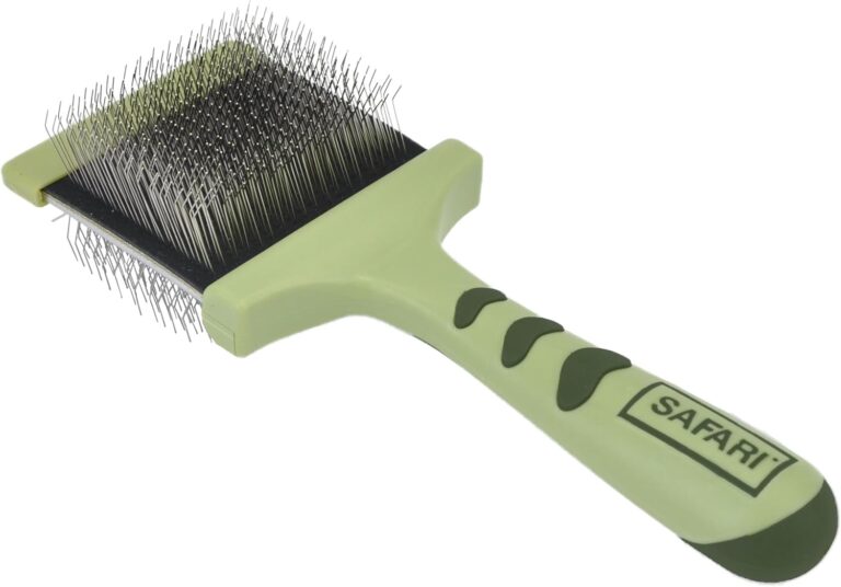 Coastal Pet Safari Dog Flexible Slicker Brush - Dog Brush for Shedding - Undercoat Rake & Grooming Tools for Small & Medium Pets - Small