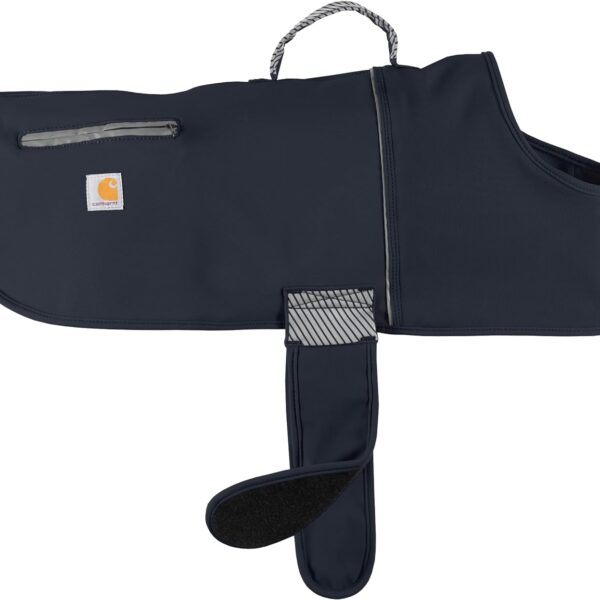 Carhartt Quick Duck Fleece Lined Dog Jac, Water-Repellent Dog Vest, Dark Sapphire, Large