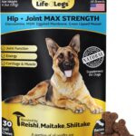 Soft Chews Hip and Joint Supplement for Dogs - Dog Joint Pain Relief Treats - Glucosamine, Chondroitin, Turmeric- Mobility Bites Supplement