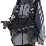 Dog Lift Harness for Small Dogs,Dog Backpack Carrier,Adjustable Padded Breathable Straps for Dogs, Disabled, Joint Injuries, Arthritis,XL(24-35LBS)