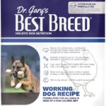 Best Breed Working Dog Diet Made in USA [Natural High Calorie Dry Dog Food] - 4lbs