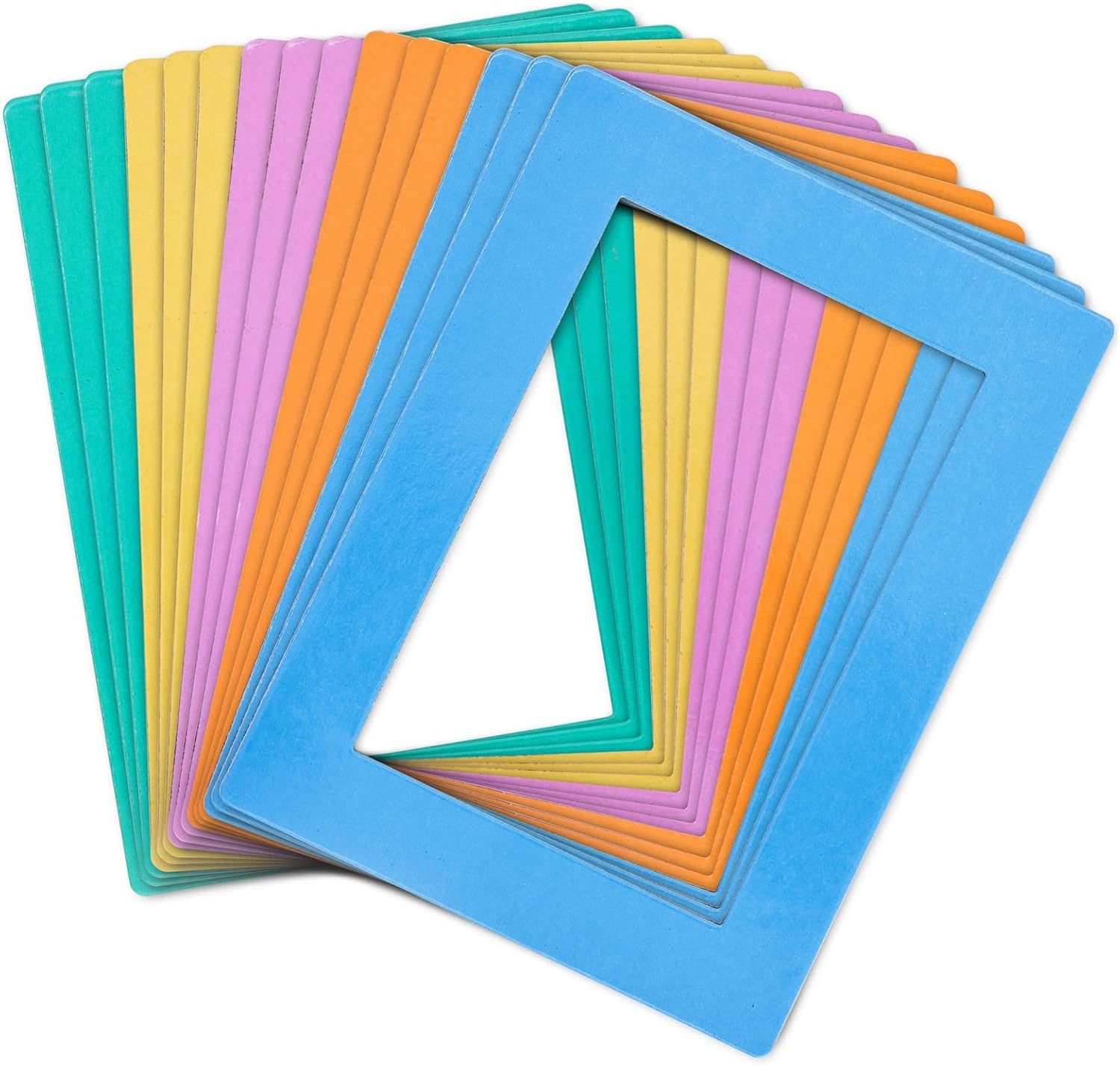 Juvale Colorful Magnetic Picture Frames - Multi-Surface Display with Refrigerator Magnet - Easy Photo Swap Magnetic Picture Frame - Locker Accessories - Pack of 15, 6.25 x 4.7 in, Fits 4"x 6" Photos Juvale Colorful Magnetic Picture Frames - Multi-Surface Display with Refrigerator Magnet - Easy Photo Swap Magnetic Picture Frame - Locker Accessories - Pack of 15, 6.25 x 4.7 in, Fits 4"x 6" Photos