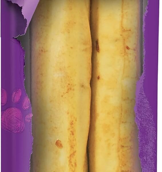 Dingo Wag'n Wraps Jumbo Rawhide for Large Dogs, 2-Count