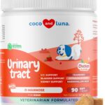 Cranberry for Dogs - 90 Soft Chews - Urinary Tract Support, Bladder Health, Dog UTI, Bladder Stones, Incontinence Support (Soft Chews)