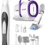 oneisall Dog Grooming Vacuum&oneisall Low-Noise Dog Paw Trimmer with LED Light