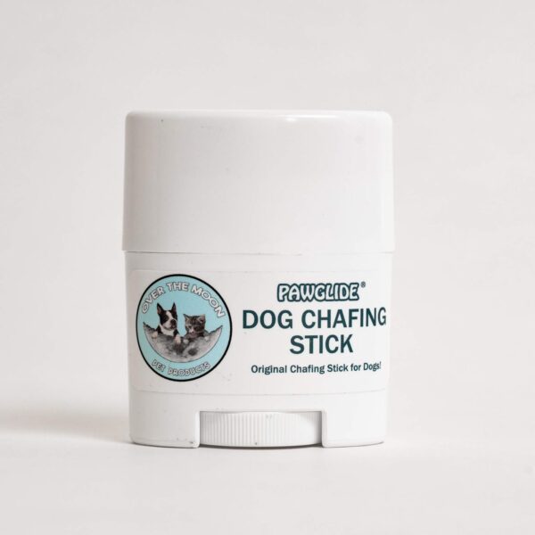 Pawglide by Over the Moon Pets, Dog Chafing Stick and Paw Protector, Made in USA, All Natural and Organic 18g, Natural Dog Sunscreen, Paw Balm, Paw Protection Against Heat, Pavement, Sand, Dirt, Snow,