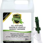 Mice/Mouse, Rat, Squirrel & Rodent Wire, Engine & Vehicle Protection Spray Prevents Chewing & Nesting for Cars, Trucks, RVs, ATVs. Great for Winter Protection. Ready to Use (128 Oz Gallon)
