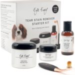 Eye Envy Dog Tear Stain Remover Starter Kit with ProPowder Brush | Stain Solution, Applicator Pads, Stain Powder and Small Applicator Brush | Lasts 30-45 Days