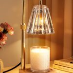 Marycele Candle Warmer Lamp with Timer Dimmer for Yankee Candles Adjustable Height, Birthday Gifts for Women Mom Sister, Wax Candle Lamp Warmer Vintage Farmhouse Home Decor
