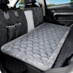 Dog Bed for CarDog Car Seat Cover for Back SeatNon-Slip Travel Pet MatNonslip Soft DurableFit for Backseat Extenders and Trucks SUVs (Gray)