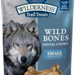 Blue Buffalo Wilderness Wild Bones Grain-Free Dental Chews Dog Treats, Small, 10-oz Bag