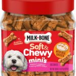 Milk-Bone Soft & Chewy Minis Dog Treats, Chicken, 18 Ounce Made with Real Chicken Breast