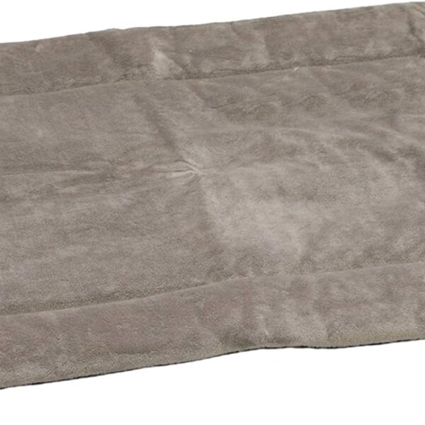 K&H Pet Products Self-Warming Dog Crate Pad, Self Heating Cat Mat, Portable, Machine Washable, No Electric Needed, Adjustable Fit, Non-Slip, Great for Cat Window Perches - Extra-Small 14 X 22in Gray