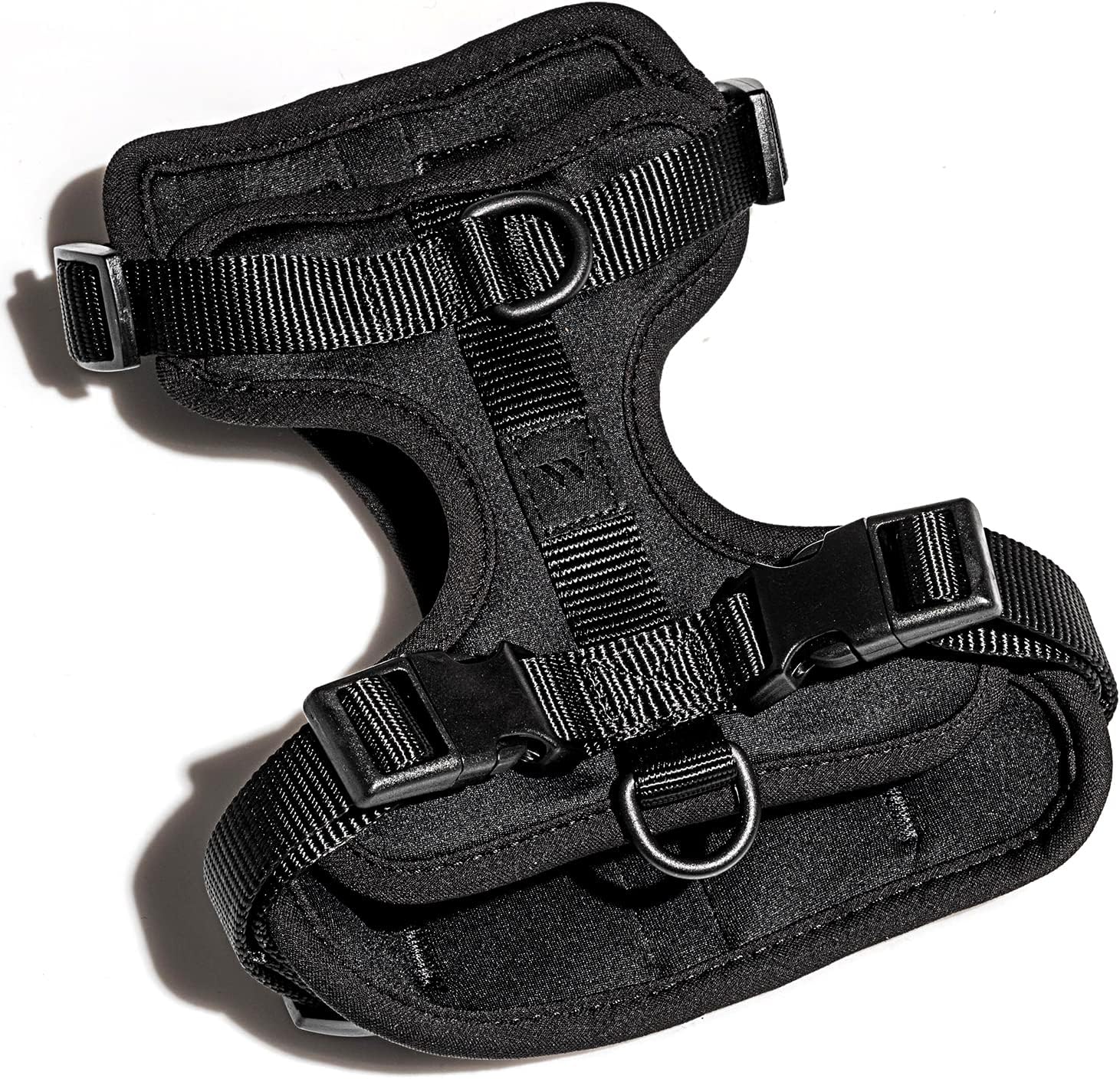 Wild One Dog Harness, The Original No-Pull, Pet Harness with 3 Leash Clips, Adjustable Soft Padded Vest, Comfortable, Stretchy, Size L, Black Wild One Dog Harness, The Original No-Pull, Pet Harness with 3 Leash Clips, Adjustable Soft Padded Vest, Comfortable, Stretchy, Size L, Black