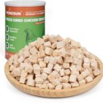 MON2SUN Freeze Dried Chicken Cat and Dog Treats, Single Ingredient Natural and Healthy Dog Snacks, High Protein Training Treats & Food Topper, 6oz