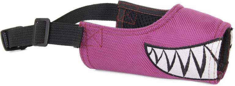 Pet Life  Fumigation Adjustable Designer Dog Muzzle