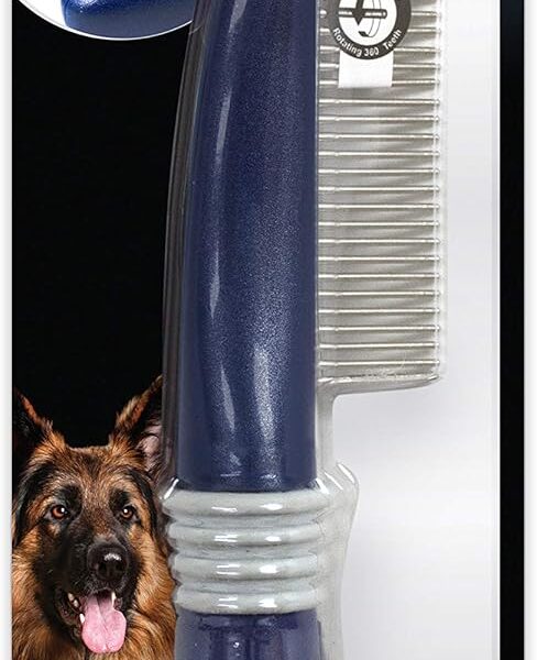 Four Paws Magic Coat Professional Series All-Purpose Rotating Pin Comb for Dogs