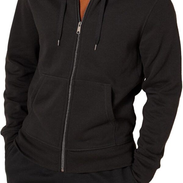 Amazon Essentials Men's Full-Zip Fleece Hoodie (Available in Big & Tall)