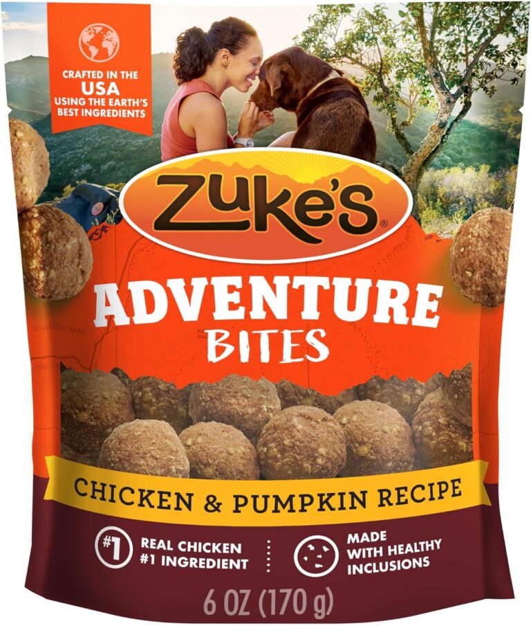 Zuke's Adventure Bites Chicken & Pumpkin Recipe Soft Dog Treats, 6 oz. Pouch