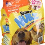 (Pack of 2) Nylabone Natural Nubz Edible Dog Chews 22ct. (2.6lb/Bag) -Total 5.2lb
