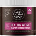 Earth Animal Apothecary Powder Supplement - Healthy Weight Nutritional Powder for Dogs & Cats - 8 oz