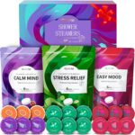 Shower Steamers Aromatherapy - 18 Pack Shower Bombs Natural Organic Essential Oils, Valentines Day Gifts for Women, Self Care Relaxation Gifts for Mom Wife Her Grandma Sister