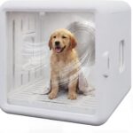 Automatic Pet Hair Dryer Box, 65L Large Capacity Dog Dryer for Cats & Small Dogs, Ultra Quiet Portable Pet Dryer with 360 Fast Drying & Adjustable Temperature