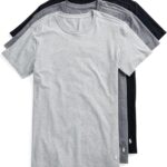 Polo Ralph Lauren Mens Slim Fit Stretch Crew Undershirts 3-Pack