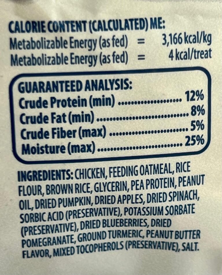 Golden Rewards Superfood Blend Training Treats Peanut Butter Flavor (1) 9oz Bag