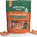 Wholesome Pride Sweet Potato Chews All-Natural Single Ingredient Dog Treats, 32 oz