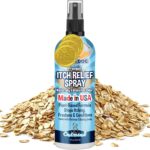 Bodhi Dog Itch Relief Spray - Natural Relief for Dry, Itchy, Allergic, or Bug-Bitten Skin - Safe for Dogs & Cats - Soothing Oatmeal Formula - Made in USA (Oatmeal, 8 Fl Oz)