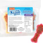 Hartz Chew 'n Clean Dental Duo Dog Treat & Chew Toy, Color Varies, Extra Small, 6 Count