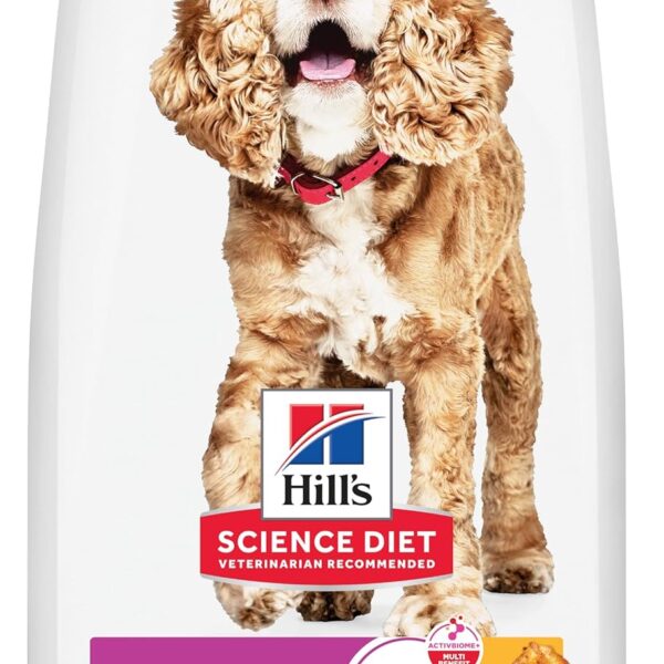 Hill's Science Diet Small & Mini, Senior Adult 11+, Small & Mini Breeds Senior Premium Nutrition, Dry Dog Food, Chicken, Brown Rice & Barley, 4.5 lb Bag