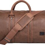 seyfocnia Convertible Travel Garment Bag,Carry on Garment Duffel Bag for Men Women - 2 in 1 Hanging Suitcase Suit Business Travel Bag