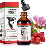 Dog UTI Treatment - Urinary Tract Infection Treatments, Kidney+Bladder Support Supplement, Natural Cranberry Extract for Dogs, Supports Urinary and Digestive Health (2 Fl Oz)