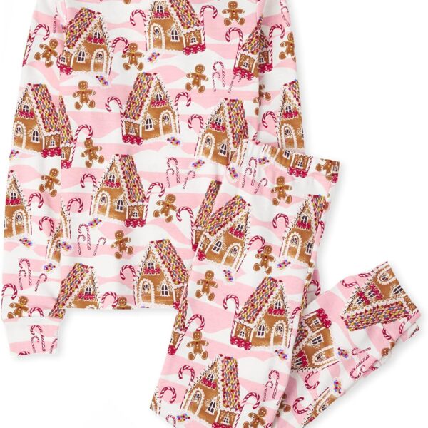 The Children's Place unisex-baby And Kids, Sibling Matching, Holiday Pajama Sets, Cotton