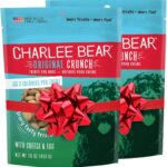 Charlee Bear Dog Treat with Cheese & Egg (2 Pack) 16 oz Each